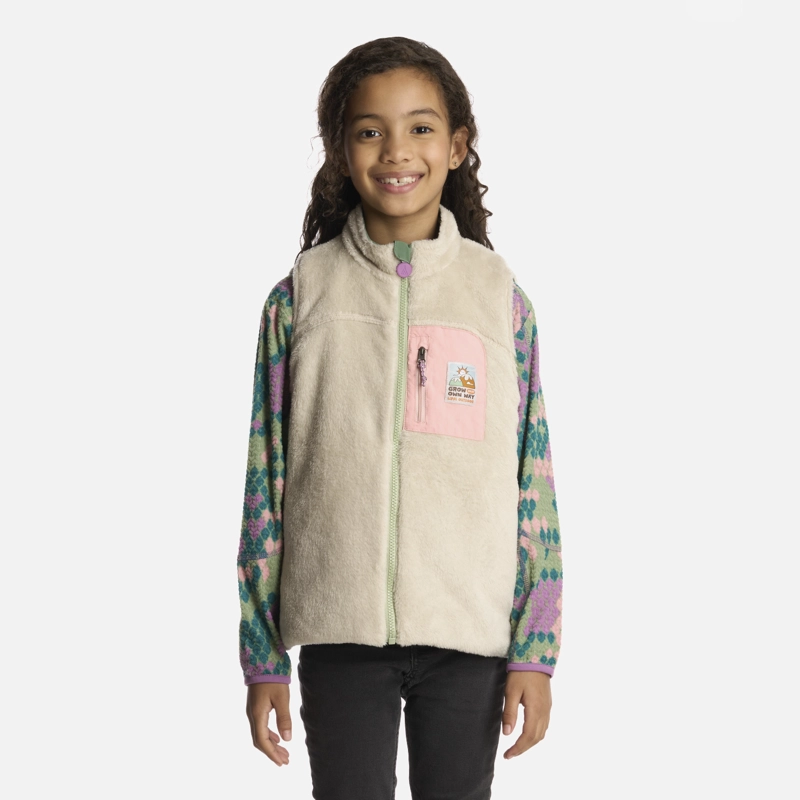 CHAQUETA NIÑA LIPPI VERDE CAMPFIRE 2-FACES JACKET JADE - 6