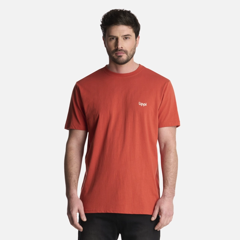 POLERA HOMBRE EXPLORE T-SHIRT TERRACOTA LIPPI - 1
