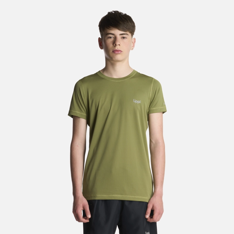POLERA NIÑO LIPPI VERDE TEEN BOY CORE Q-DRY T-SHIRT - 1