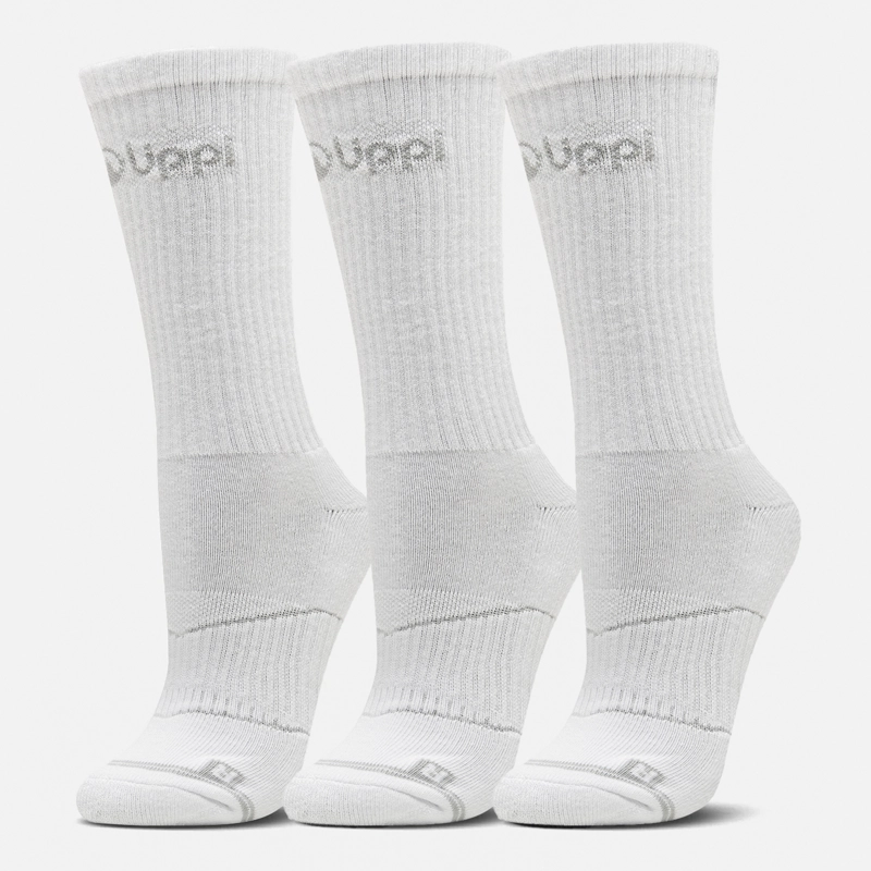 CALCETINES UNISEX LIPPI LOGO LONG BLANCO - 1