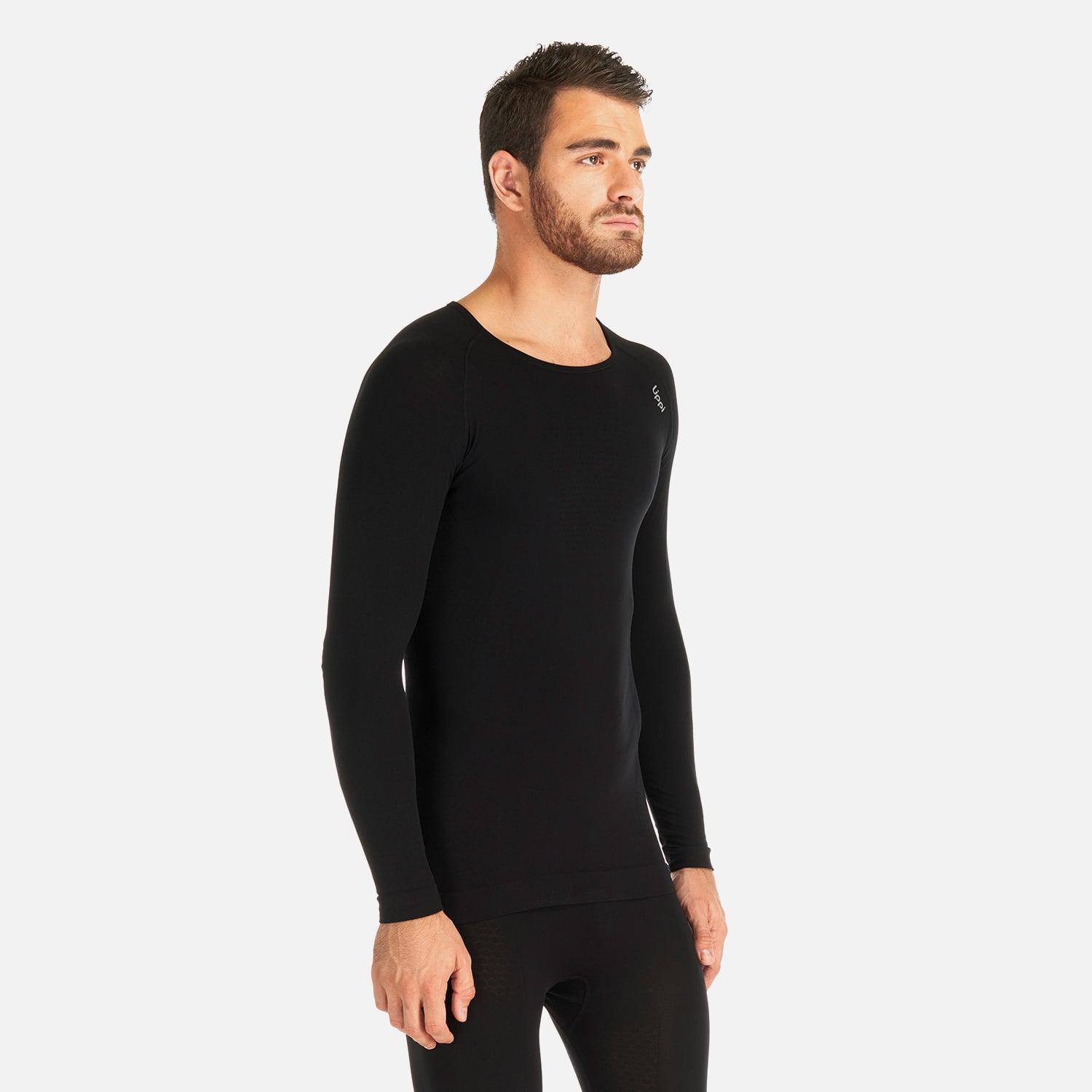 PRIMERA CAPA HOMBRE SKINTEC 1000SEAMLESS TOP NEGRO LIPPI V25 - 2