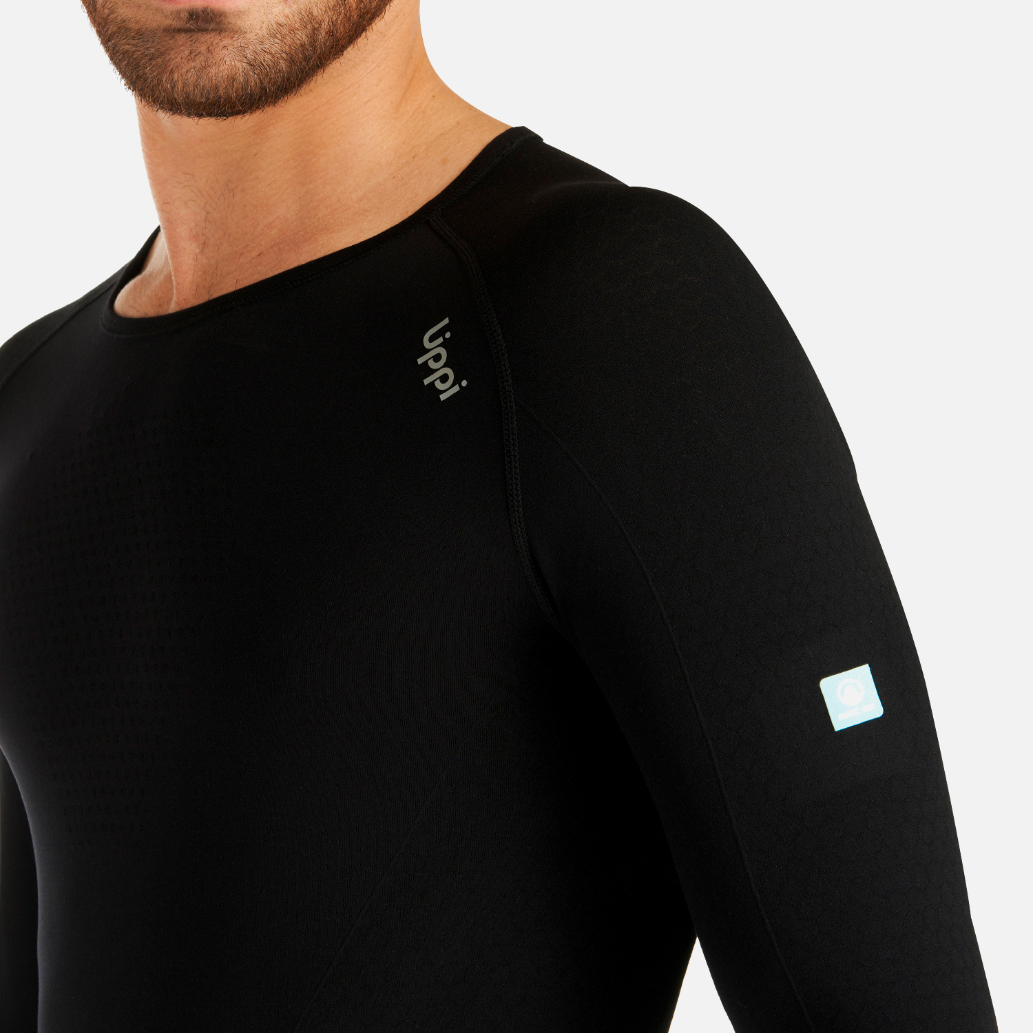 PRIMERA CAPA HOMBRE SKINTEC 1000SEAMLESS TOP NEGRO LIPPI V25 - 8