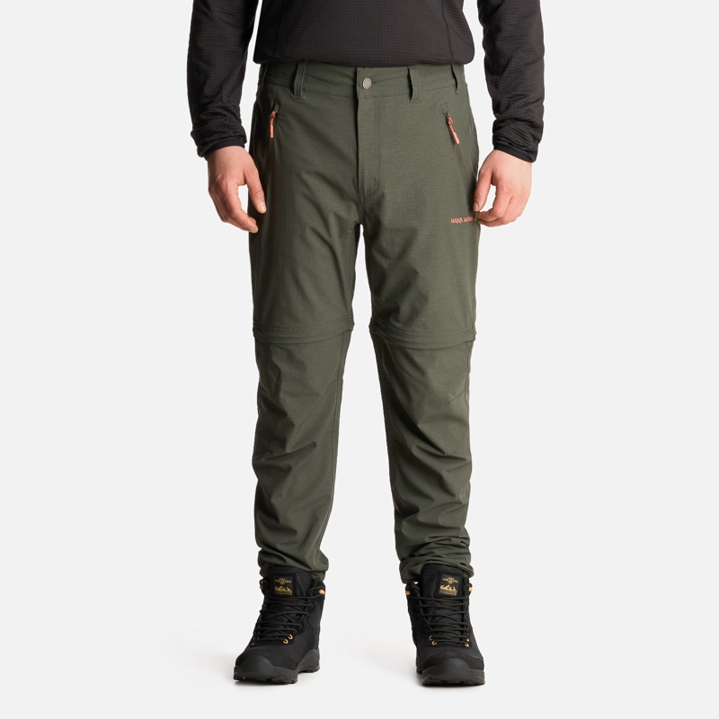 PANTALON HOMBRE DESMONTALO VERDE MUSGO HAKA HONU - 1
