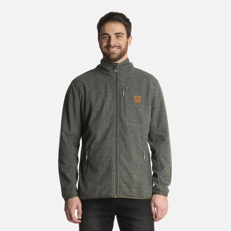 POLERON HOMBRE TOKERAU PRO VERDE MILITAR HAKA HONU V25 - 1