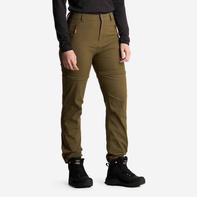 PANTALON MUJER DESMONTALO VERDE MUSGO HAKA HONU - 2