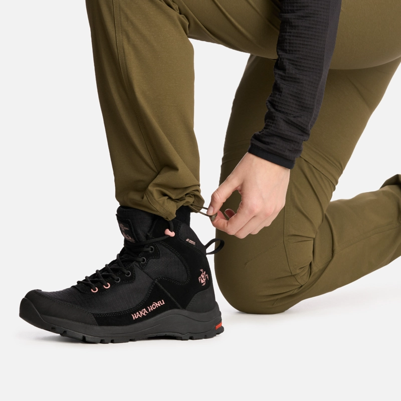PANTALON MUJER DESMONTALO VERDE MUSGO HAKA HONU - 6