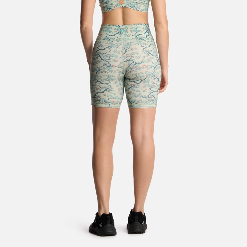 CALZA MUJER COIHUE BIKER PRINT MENTA HAKA HONU - 3
