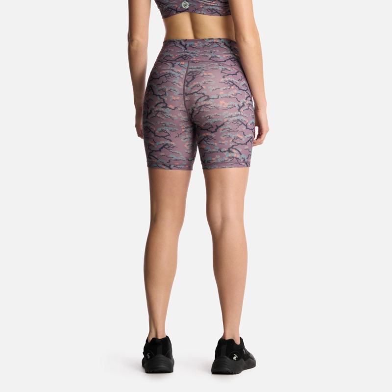 CALZA MUJER COIHUE BIKER PRINT MORADO CLARO HAKA HONU - 3
