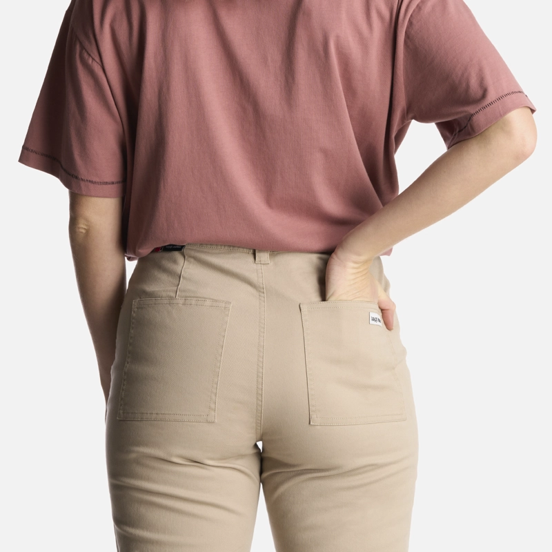 W PANTALON COMOANDAS MUJER TAUPE 38 - 5