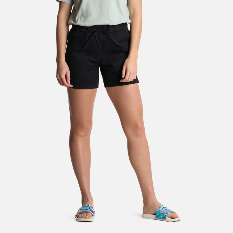 SHORT MUJER TRIANGULO DE LAS BERMUDAS NEGRO HAKA HONU - 1