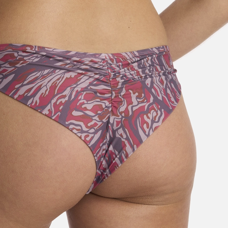 TRAJE DE BAÑO MUJER TUGA PRINT MORADO HAKA HONU - 5