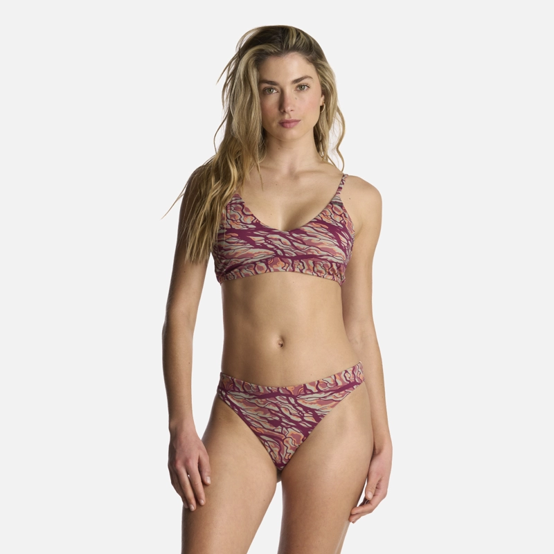 TRAJE DE BAÑO MUJER TUGA PRINT ROSA HAKA HONU - 1