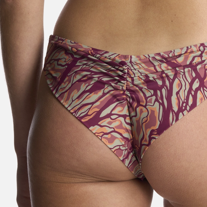TRAJE DE BAÑO MUJER TUGA PRINT ROSA HAKA HONU - 5