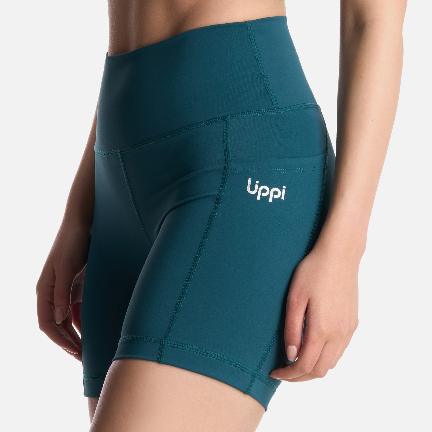 CALZA MUJER INACTION SPORT SHORT LEGGINGS PETROLEO LIPPI V25 - 4