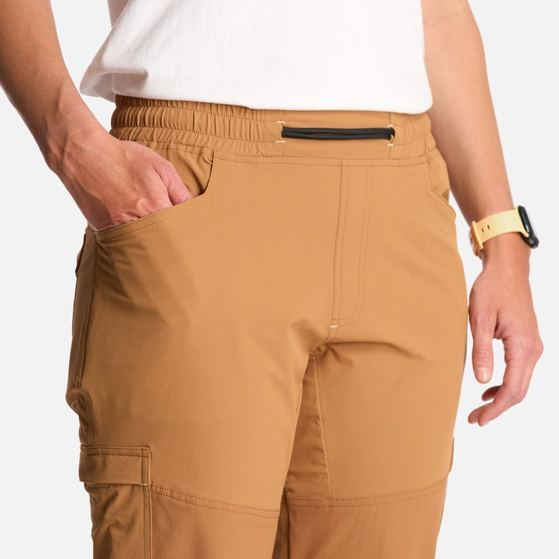 PANTALON MUJER ROCK Q-DRY PANTS CAMEL LIPPI - 4