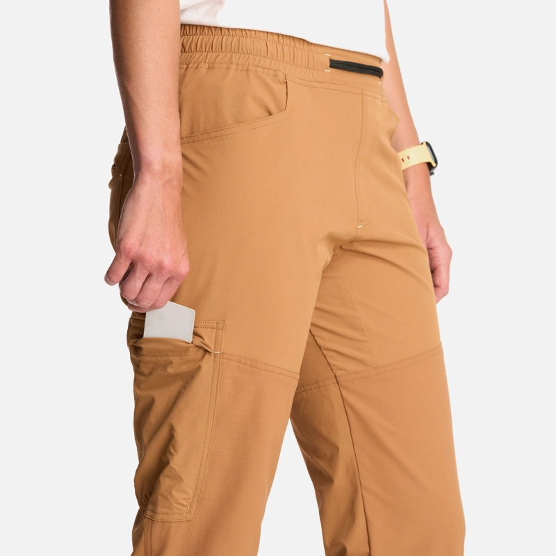PANTALON MUJER ROCK Q-DRY PANTS CAMEL LIPPI - 5