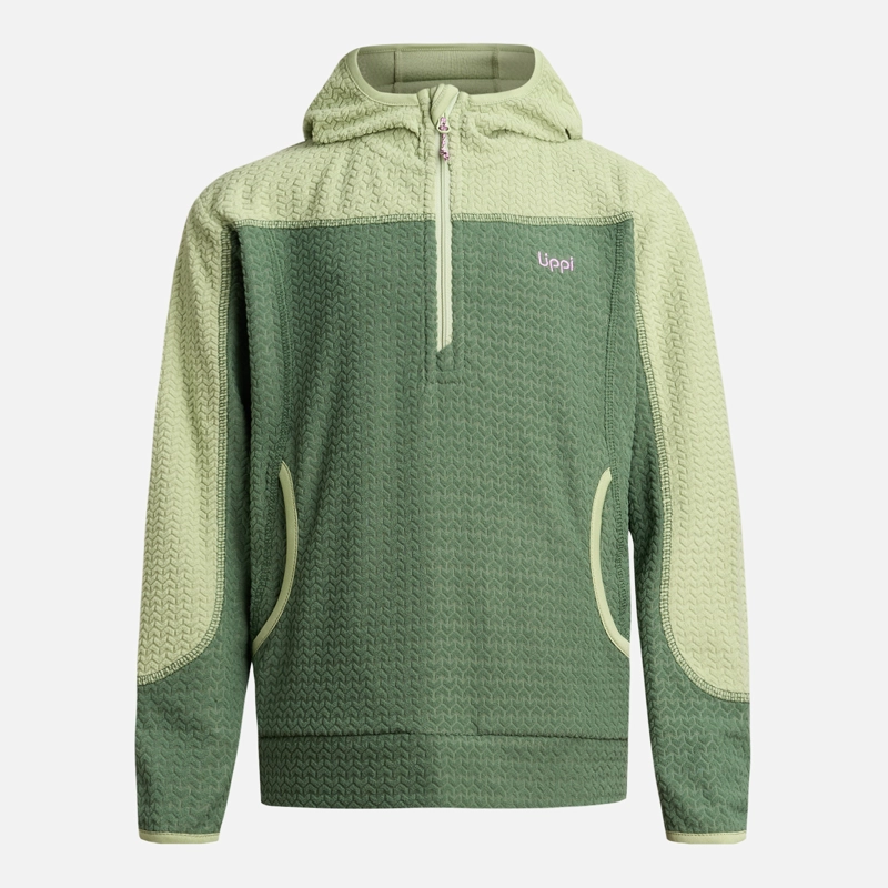 POLERON NIÑA SALTAMONTES NANO-F 1/4 ZIP HOODY JADE LIPPI - 7