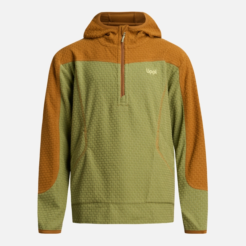 POLERON NIÑO SALTAMONTES NANO-F 1/4 ZIP HOODY MOSTAZA LIPPI - 7