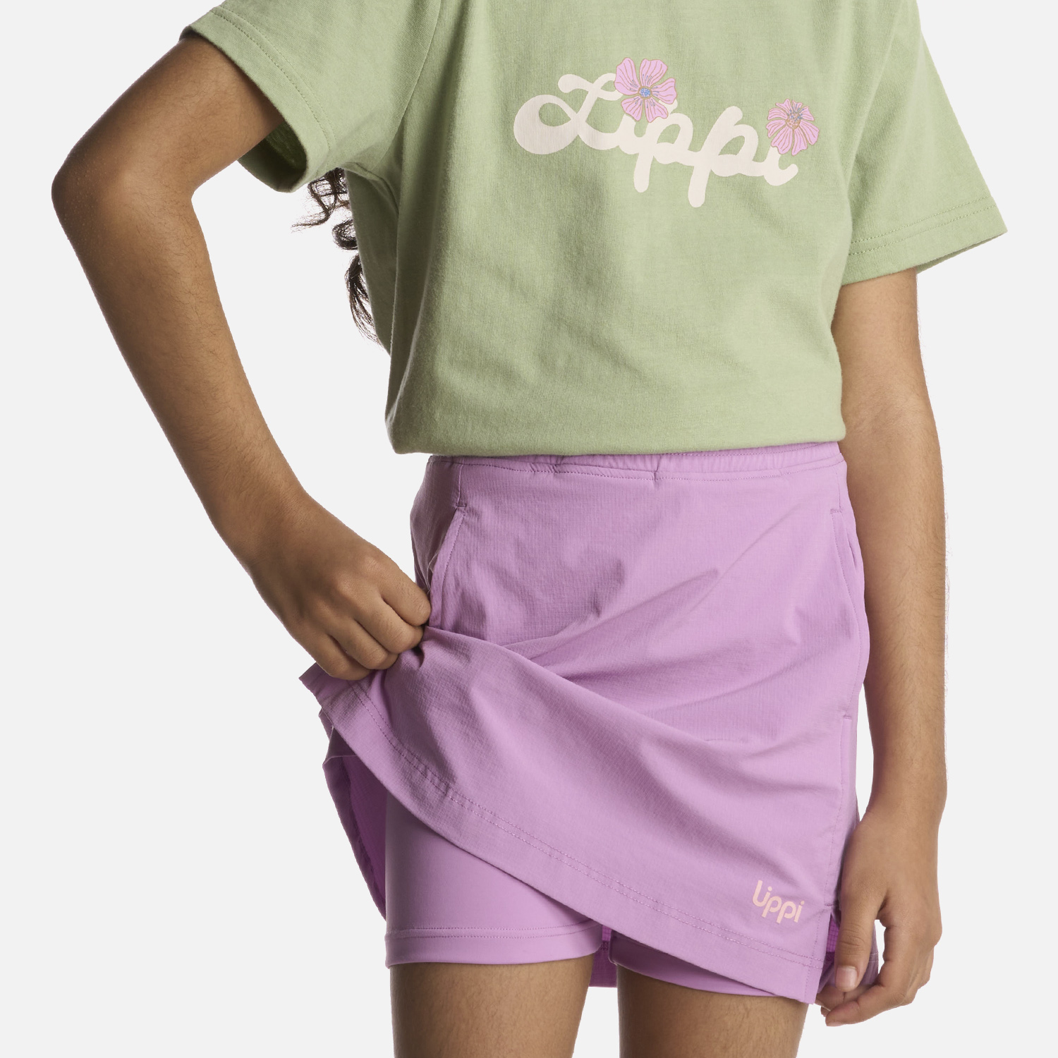 SHORT NIÑA SWEET ACTIVE SKIRT ROSA LIPPI - 5