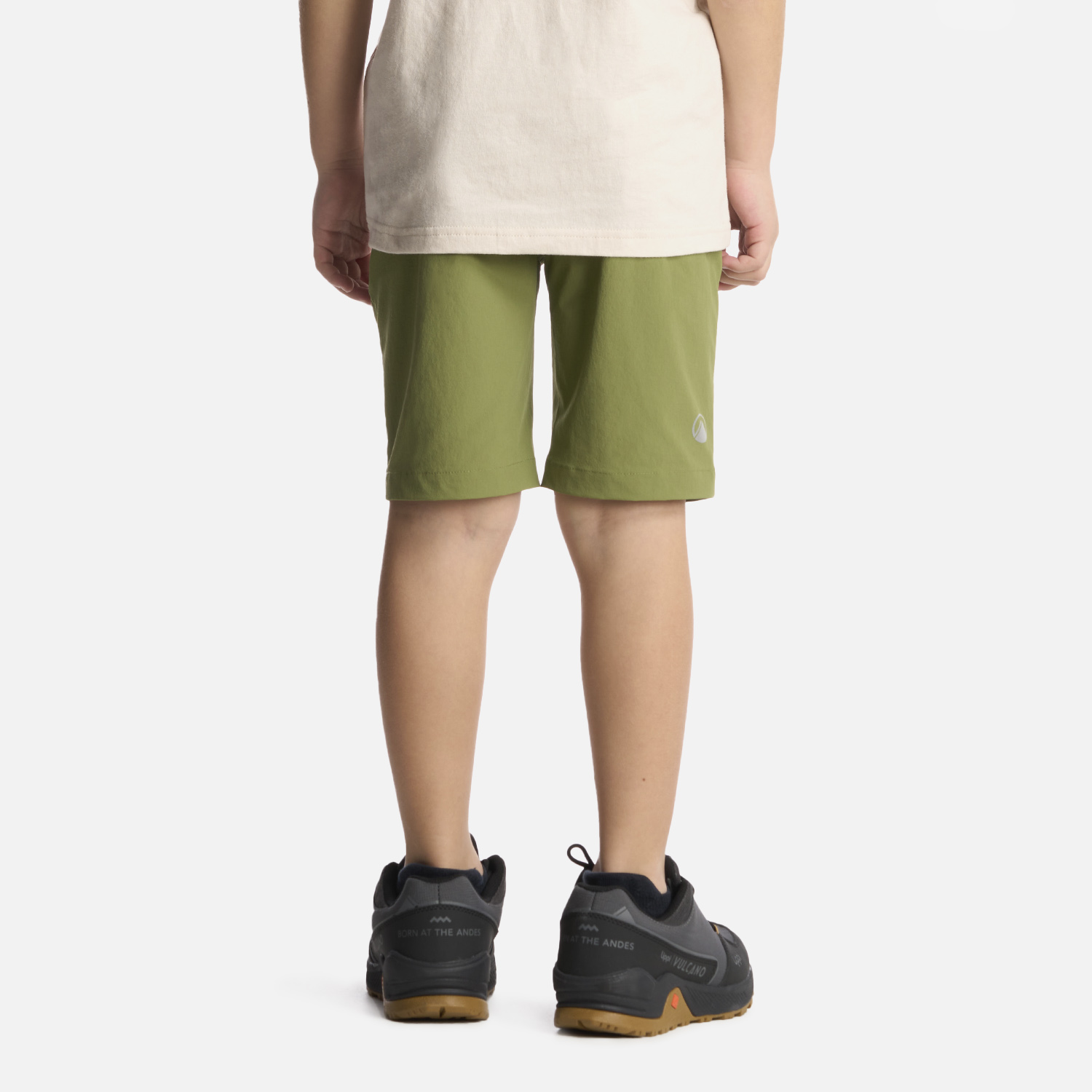 SHORT NIÑO LIPPI VERDE LENNOX Q-DRY  - 3