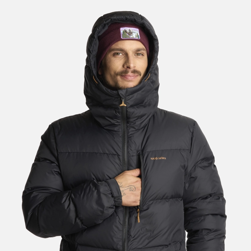 CHAQUETA HOMBRE HAKA HONU NEGRO CAMPO BASE - 5