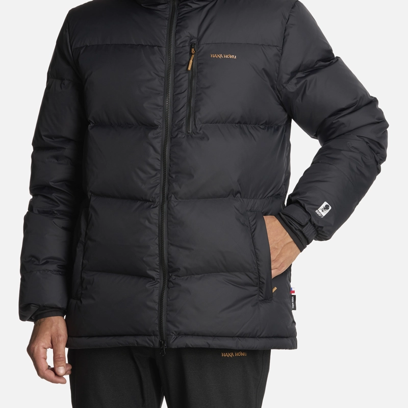 CHAQUETA HOMBRE HAKA HONU NEGRO CAMPO BASE - 6