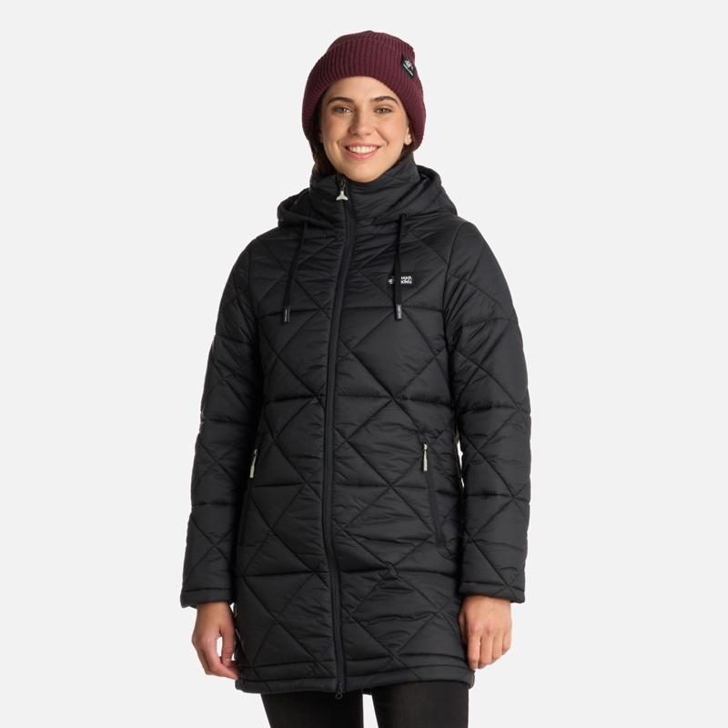 CHAQUETA MUJER HAKA HONU NEGRO PALA - 2