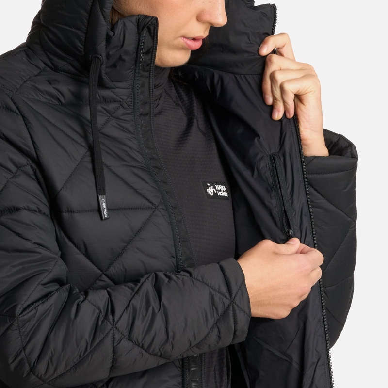 CHAQUETA MUJER HAKA HONU NEGRO PALA - 7
