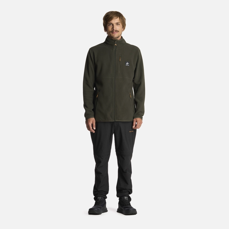 POLERÓN HOMBRE HAKA HONU VERDE MILITAR TOKERAU PRO - 7