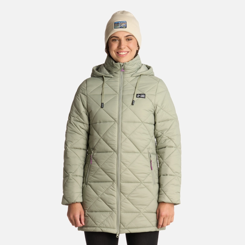 CHAQUETA MUJER HAKA HONU NEGRA PALA LAUREL - 1