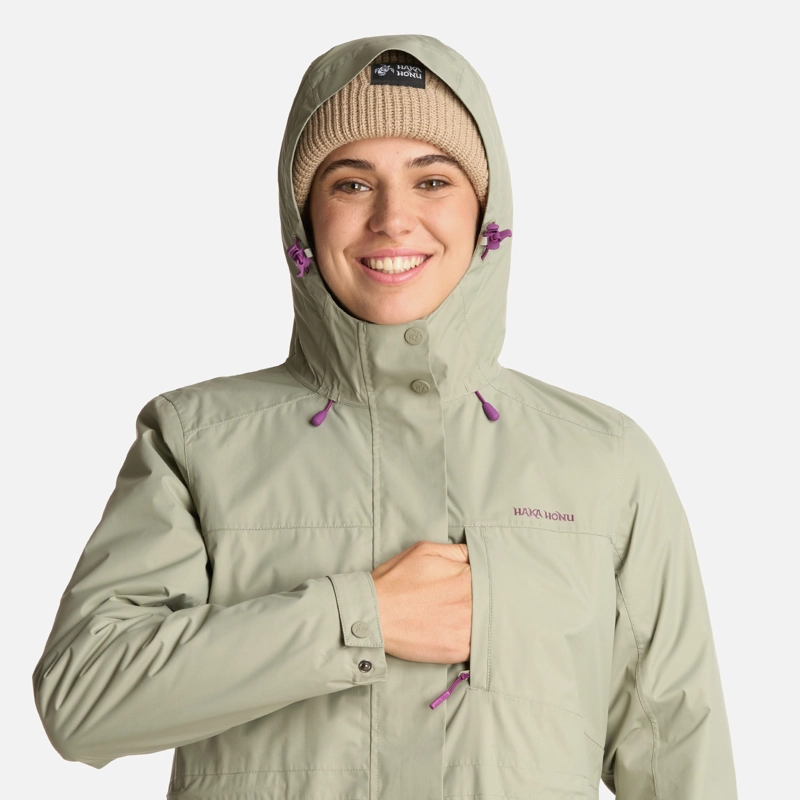 CHAQUETA MUJER HAKA HONU VERDE TERRANOVA LAUREL - 4