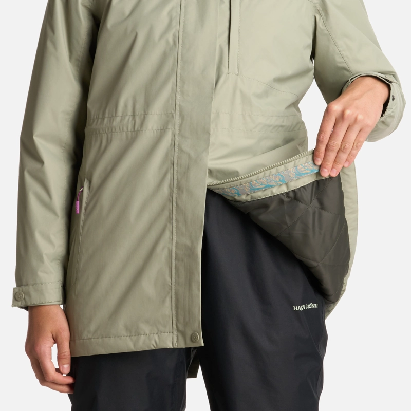 CHAQUETA MUJER HAKA HONU VERDE TERRANOVA LAUREL - 6