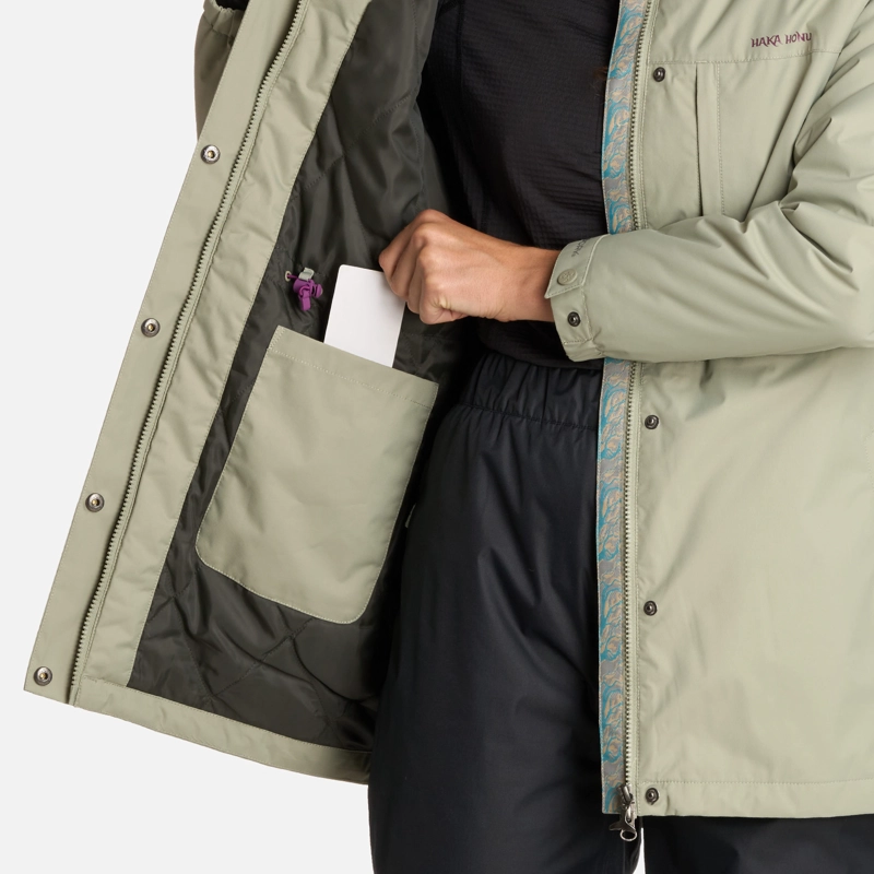 CHAQUETA MUJER HAKA HONU VERDE TERRANOVA LAUREL - 7