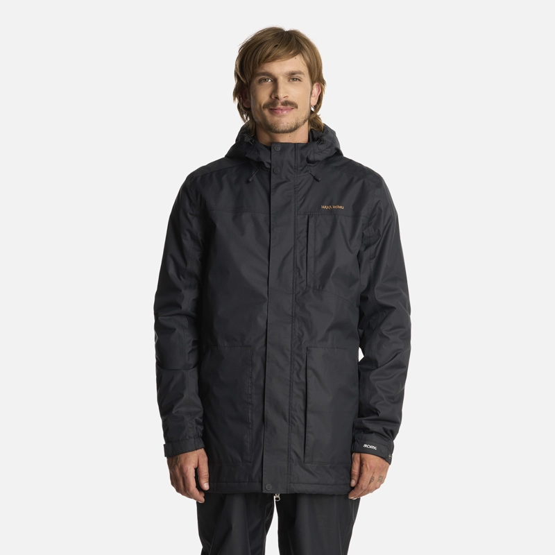 CHAQUETA HOMBRE HAKA HONU NEGRO TERRANOVA - 1