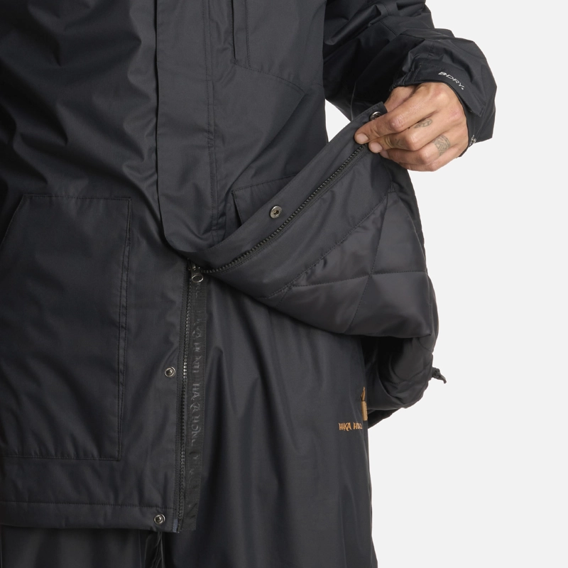CHAQUETA HOMBRE HAKA HONU NEGRO TERRANOVA - 7