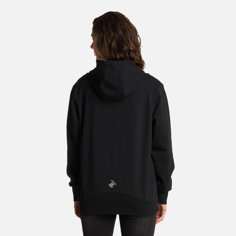 POLERÓN ALGODÓN MUJER HAKA HONU NEGRO MOTOMAMI HOODY - 3