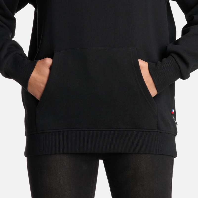 POLERÓN ALGODÓN MUJER HAKA HONU NEGRO MOTOMAMI HOODY - 5
