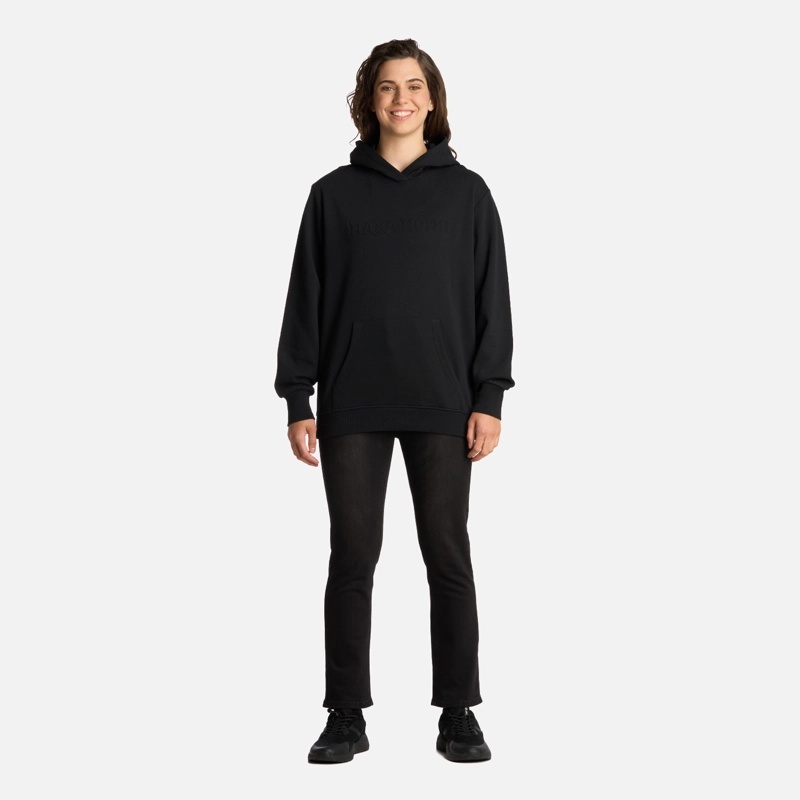 POLERÓN ALGODÓN MUJER HAKA HONU NEGRO MOTOMAMI HOODY - 6