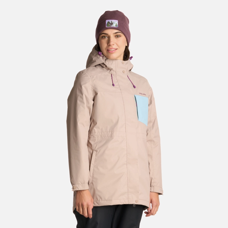 CHAQUETA MUJER HAKA HONU TAUPE TERRANOVA - 2