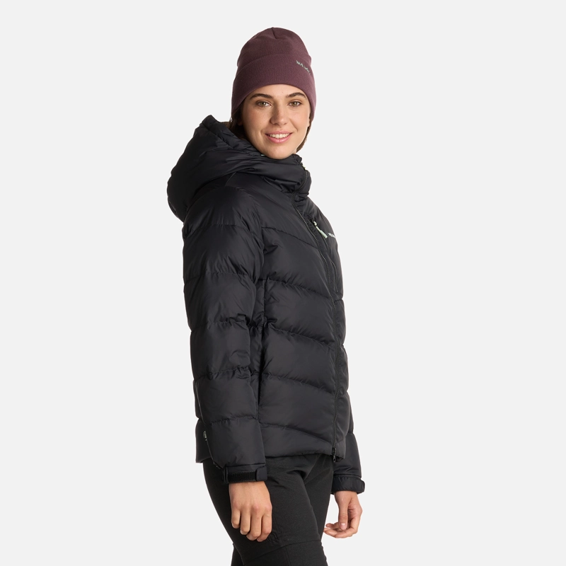CHAQUETA MUJER HAKA HONU NEGRO CAMPO BASE - 2