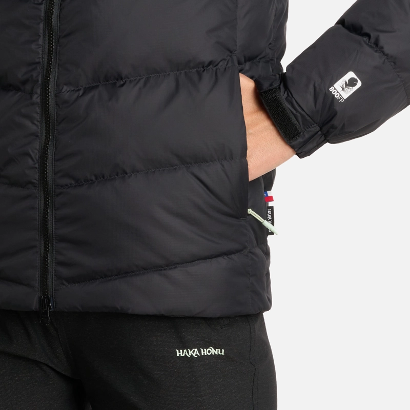 CHAQUETA MUJER HAKA HONU NEGRO CAMPO BASE - 5