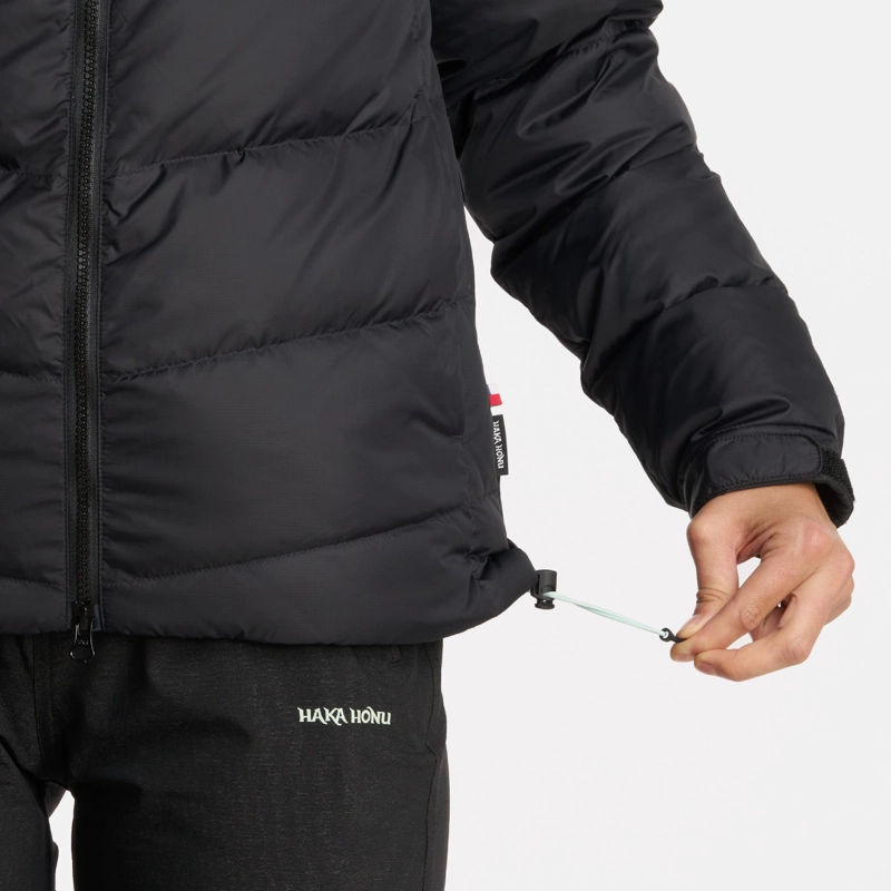CHAQUETA MUJER HAKA HONU NEGRO CAMPO BASE - 6