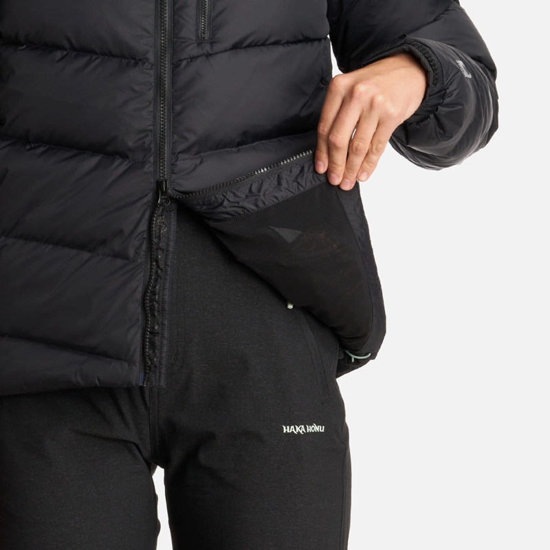 CHAQUETA MUJER HAKA HONU NEGRO CAMPO BASE - 7