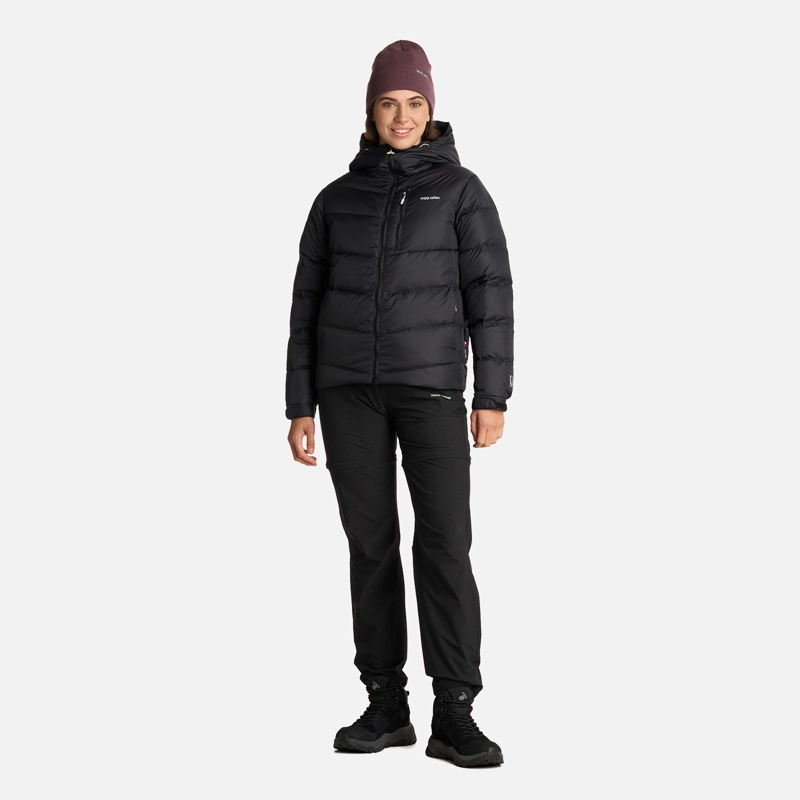 CHAQUETA MUJER HAKA HONU NEGRO CAMPO BASE - 9