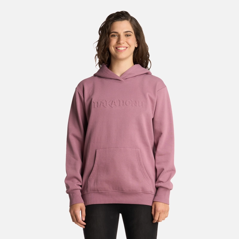 POLERÓN ALGODÓN MUJER HAKA HONU MALVA MOTOMAMI HOODY - 1