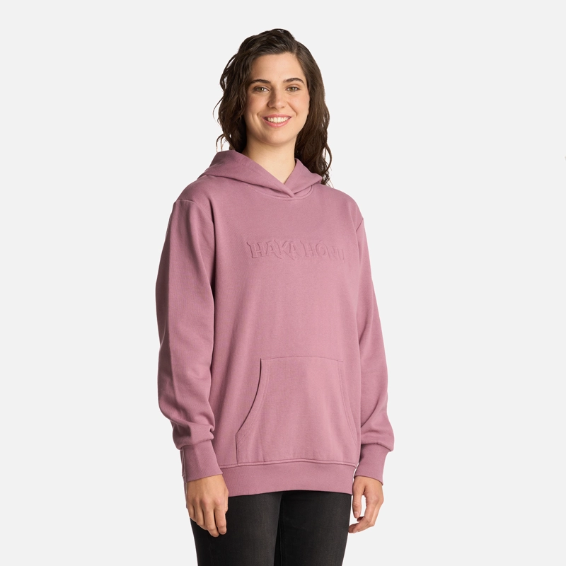 POLERÓN ALGODÓN MUJER HAKA HONU MALVA MOTOMAMI HOODY - 2