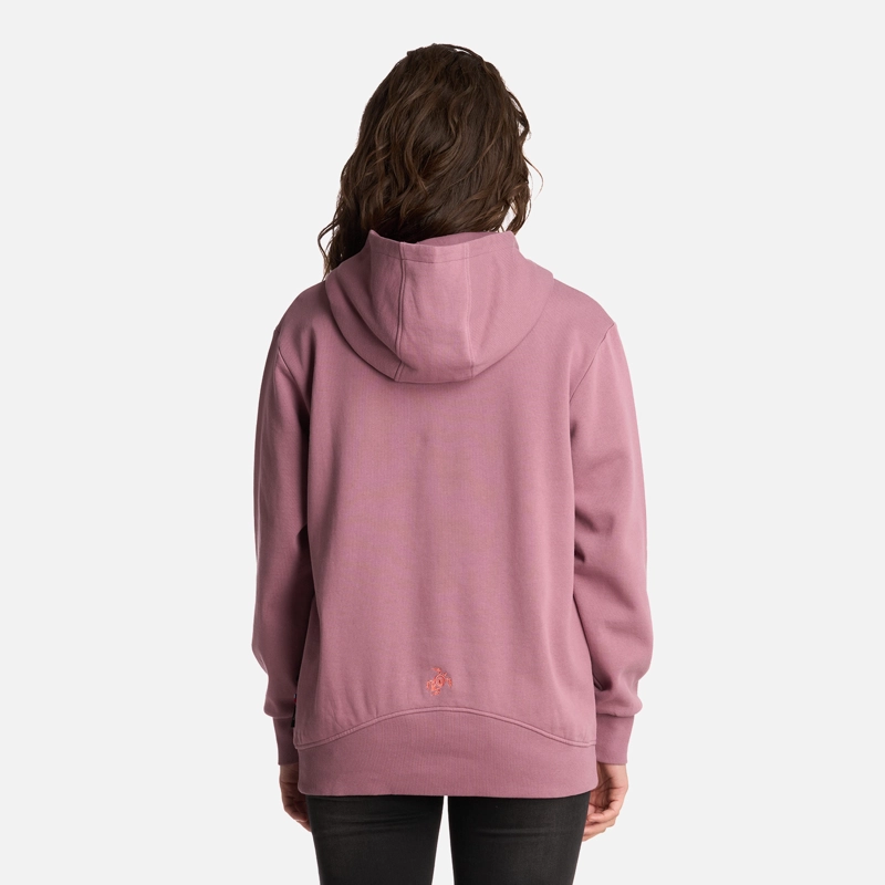 POLERÓN ALGODÓN MUJER HAKA HONU MALVA MOTOMAMI HOODY - 3