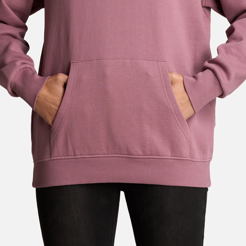 POLERÓN ALGODÓN MUJER HAKA HONU MALVA MOTOMAMI HOODY - 5