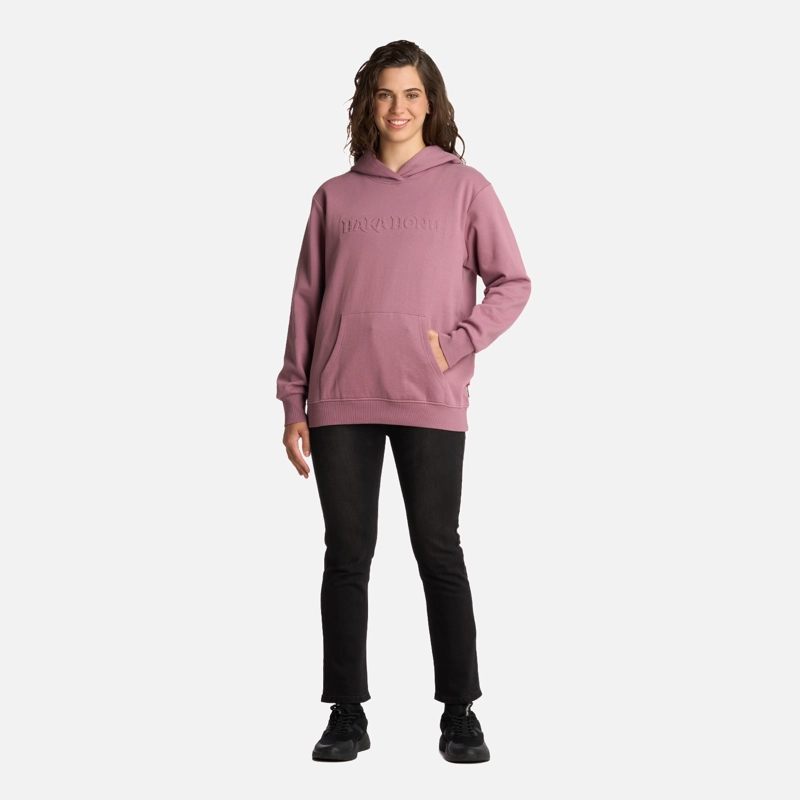 POLERÓN ALGODÓN MUJER HAKA HONU MALVA MOTOMAMI HOODY - 6
