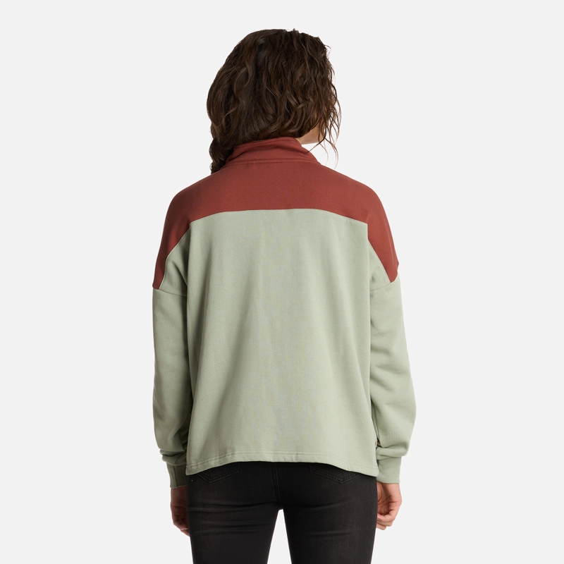 POLERÓN ALGODÓN MUJER HAKA HONU VERDE PELICULYON JADE - 3